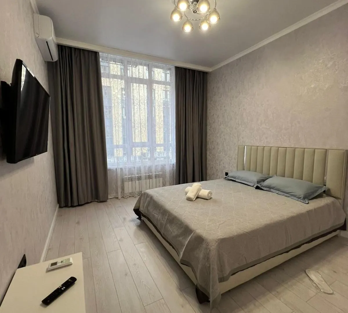 Apartmán Новая Квартира В Центре Города Около Тц Мега Парк Almaty